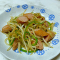 クックWZ3WQY☆'s cooksnap of when they made 困った時のもう一品！簡単もやし炒め☆.