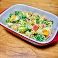 ねっちゃんっ's cooksnap of when they made 簡単ブロッコリー彩りサラダ♡Xmasにも.