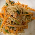 手抜きクック's cooksnap of when they made 茹でるだけ！豆もやしと小松菜のナムル.