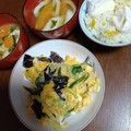 よちりん's cooksnap of when they made 旨くてびっくり！長ネギと木耳のたまご炒め.