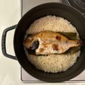 ♥bambi♥'s cooksnap of when they made ストウブで炊く 鯛めし.