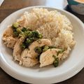 クックZB5KB5☆'s cooksnap of when they made 炊飯器で簡単お手軽手抜きカオマンガイ.