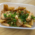 sayooo's cooksnap of when they made 鶏むね肉とじゃがいもの細切り炒め.