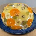 クック7QF30B☆'s cooksnap of when they made 市販スポンジで簡単！ズコットケーキ.