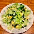 さすらい's cooksnap of when they made 簡単美味しい小松菜と炒り卵のおひたし.