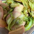 不器用なムサ's cooksnap of when they made ✿キャベツとかまぼこのゴマ醤油炒め✿.