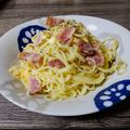 いんがすんがすん☆'s cooksnap of when they made 生クリームのカルボナーラ.