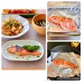 runa10's cooksnap of when they made 香ばしい♪︎フライパン使いごま油で焼き鮭.
