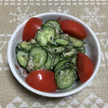 レオミウ's cooksnap of when they made きゅうりと鶏ささみの梅肉ゆかり和え.