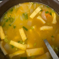 たあなけきるし's cooksnap of when they made かぼちゃと玉ねぎの味噌汁.