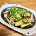 ねっちゃんっ's cooksnap of when they made ☆豚バラとエリンギのポン酢炒め.