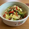 ♡こもれび♡'s cooksnap of when they made 給食の「ツナサラダ」♡あっさりパクパク.