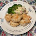 クレイプメートル's cooksnap of when they made お好み焼き粉で柔らか鶏むね肉のソテー.