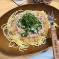 かおk★'s cooksnap of when they made ツナとオクラのおろしパスタ✿～柚子風味～.