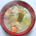 pucyipan's cooksnap of when they made 基本の生姜けんちん汁♪簡単.