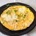 umemodoki's cooksnap of when they made キャベツの卵とじ.