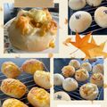 ♪Key♪'s cooksnap of when they made HB使用の枝豆チーズパン♪.