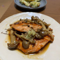 ゆうたつママ's cooksnap of when they made 秋香る 鮭としめじのバターしょうゆ.
