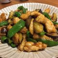 かなぽん☆☆'s cooksnap of when they made 簡単！鶏胸肉なすピーマンのオイスター炒め.