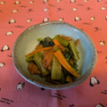 龍青空ママ's cooksnap of when they made ほうれん草とごぼう天の煮浸し.