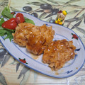 みかかめ's cooksnap of when they made もやしでかさ増し♡鶏ひき肉のつくねバーグ.