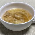 Y✿えくぼ飯's cooksnap of when they made ランチに♪もやしときのこ鶏ささみのスープ.