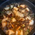 hamaaari's cooksnap of when they made 豆豉(トウチ)を使った本格麻婆豆腐.