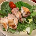 tomupooh's cooksnap of when they made 皮パリパリ！にんにくグリルチキン.