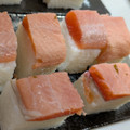 akincho16's cooksnap of when they made おうちで押し寿司☆富山鱒の寿司(サーモン.