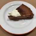 maezuchu's cooksnap of when they made カカオ95%のチョコバスクチーズケーキ♪.