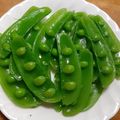 LOVEのこ's cooksnap of when they made スナップえんどう🌱筋とり✨ゆで方🎶開き方.