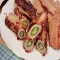 makichaki's cooksnap of when they made オクラとちくわの天ぷら.