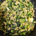 山田香's cooksnap of when they made ＊子どももペロリ＊小松菜とツナの卵炒め♪.
