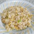 クック6DDPP8☆'s cooksnap of when they made ごま油でシラス炒飯.