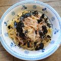 yunapi☆'s cooksnap of when they made なめたけの和風クリームパスタ.