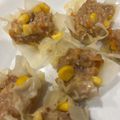 nacchi5688's cooksnap of when they made 【子供ご飯】野菜焼売♪野菜嫌いの息子へ.