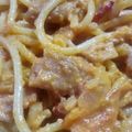 nanamedesu's cooksnap of when they made 簡単*お店の本格トマトクリームパスタ.
