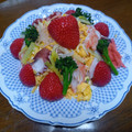 おかやまのプクちゃん's cooksnap of when they made いちご寿司（ちらし寿司）.