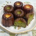 maguey's cooksnap of when they made 簡単カヌレ！〜抹茶バージョン〜.