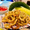 ainuinu's cooksnap of when they made 絶対につまみ食いしちゃう！ゴーヤチップス.