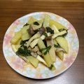 なおーズ☆キッチン's cooksnap of when they made じゃがいもとエリンギの大葉バター醤油炒め.