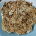 ひぃちゃんひー's cooksnap of when they made 豆腐とキャベツのお好み焼き♪.