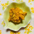 チェックのミニくま's cooksnap of when they made かぼちゃの塩昆布あえ.