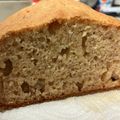 tororock's cooksnap of when they made しっとりふわふわ米粉バナナパウンドケーキ.