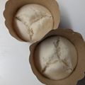 メガネ♪'s cooksnap of when they made ふ～っくら米粉蒸しパン　離乳食にも◎.
