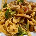 jukkkie68's cooksnap of when they made ☆鶏ときのこのトマトパスタ☆.