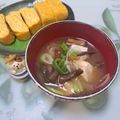 みかかめ's cooksnap of when they made 旦那が大好き♡芋がらのお味噌汁～.