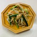 あっこ姉's cooksnap of when they made ささ身ともやしときゅうりの梅サラダ♡.