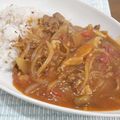 rarararako's cooksnap of when they made トマト缶でビストロ♪絶品ハッシュドビーフ.
