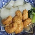 エスペロス's cooksnap of when they made 白だしで料亭風＊大根と厚揚げの煮物.